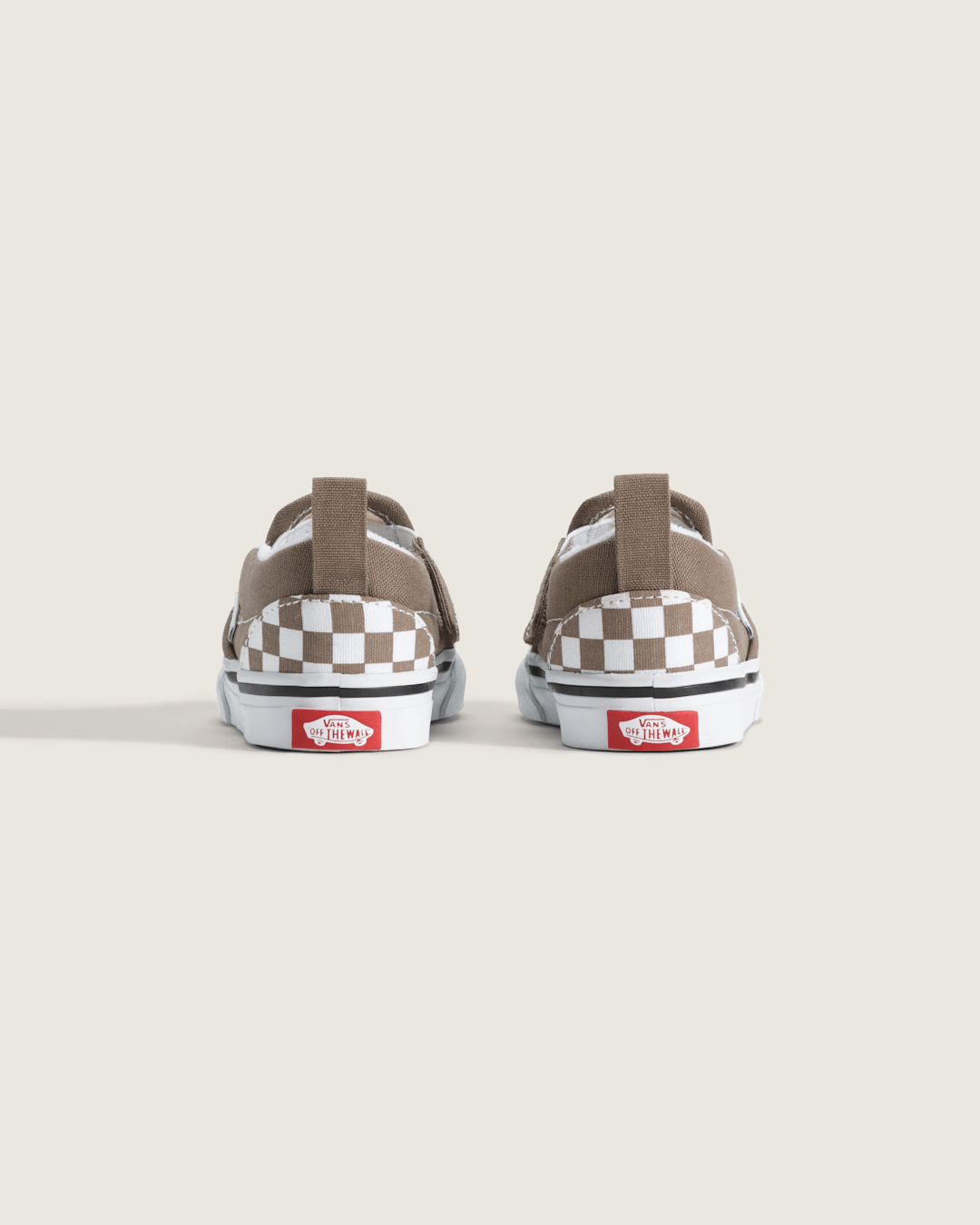 Toddler Slip-On V Checkerboard Shoe in Checkerboard Walnut Brown | Vans sale