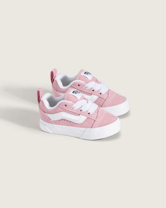 Toddler Knu Skool Shoe in Dawn Pink / True White | Vans online