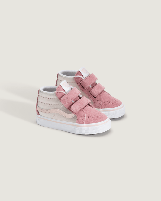 Toddler Sk8-Mid Reissue V Shoe in Metallic Pop Pink | Vans online