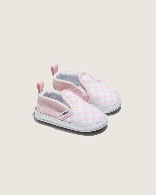 Infant Slip-On V Crib Checkerboardblshngbrdtrwt Shoes | Vans near me