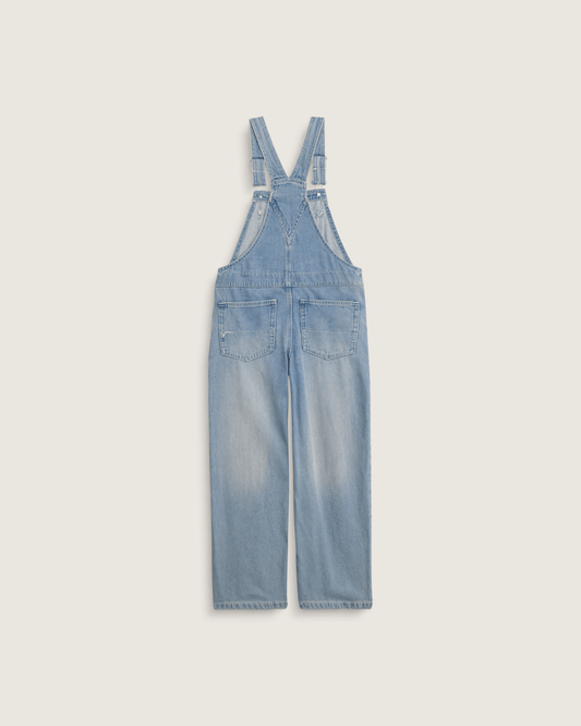 Kids Sirelle Denim Overalls in Stonewash Blue | Vans outlet