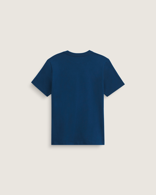 Kids Big Push T-Shirt in Deep Indigo Blue | Vans outlet