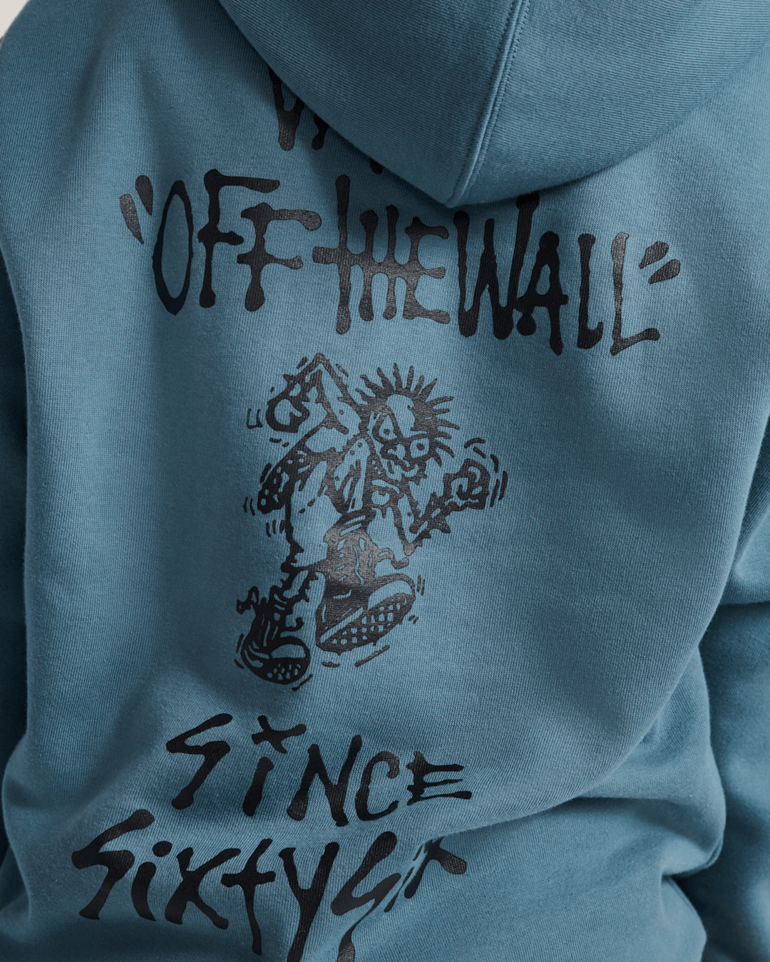 Kids Let Loose Pullover Hoodie in Stormy Weather Black | Vans near me