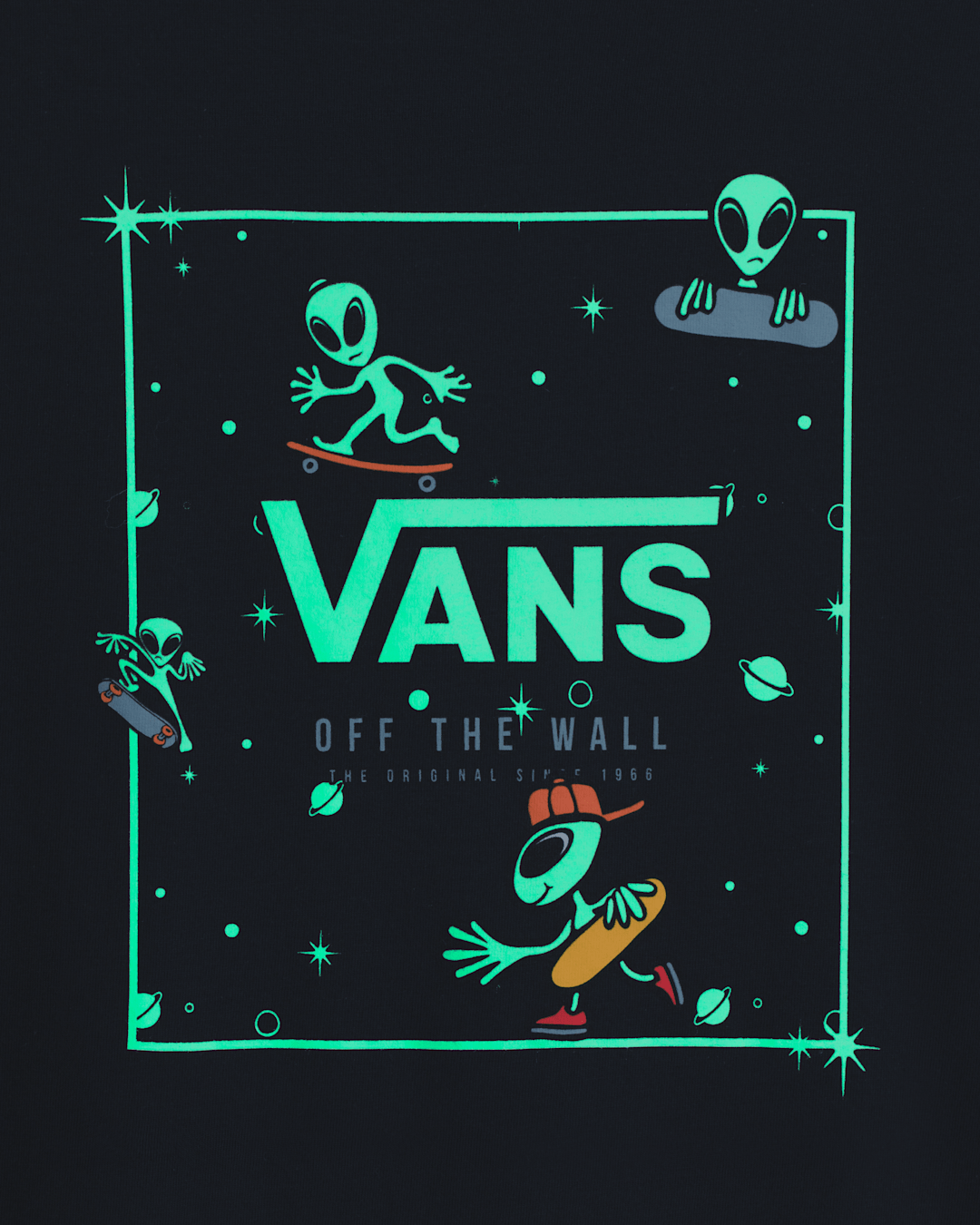 Little Kids Zero Gravity T-Shirt in Black | Vans outlet