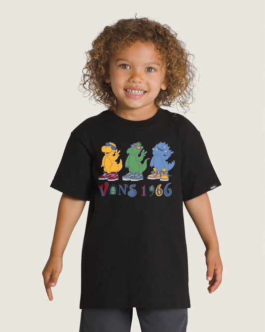 Little Kids Dino Bros T-Shirt in Black | Vans discount