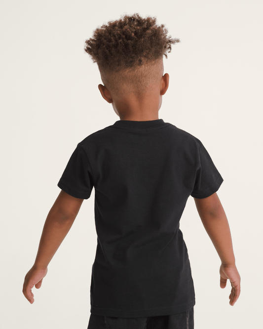 Little Kids House Of Waffles T-Shirt in Black | Vans online