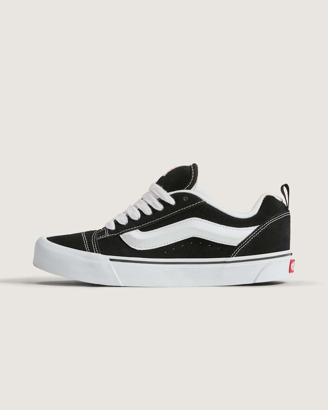 Knu Skool Shoe in Black / True White | Vans sale