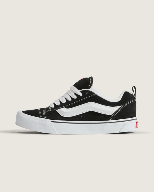 Knu Skool Shoe in Black / True White | Vans sale