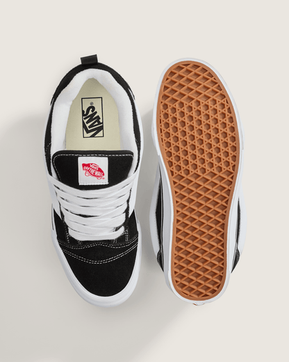 Knu Skool Shoe in Black / True White | Vans sale