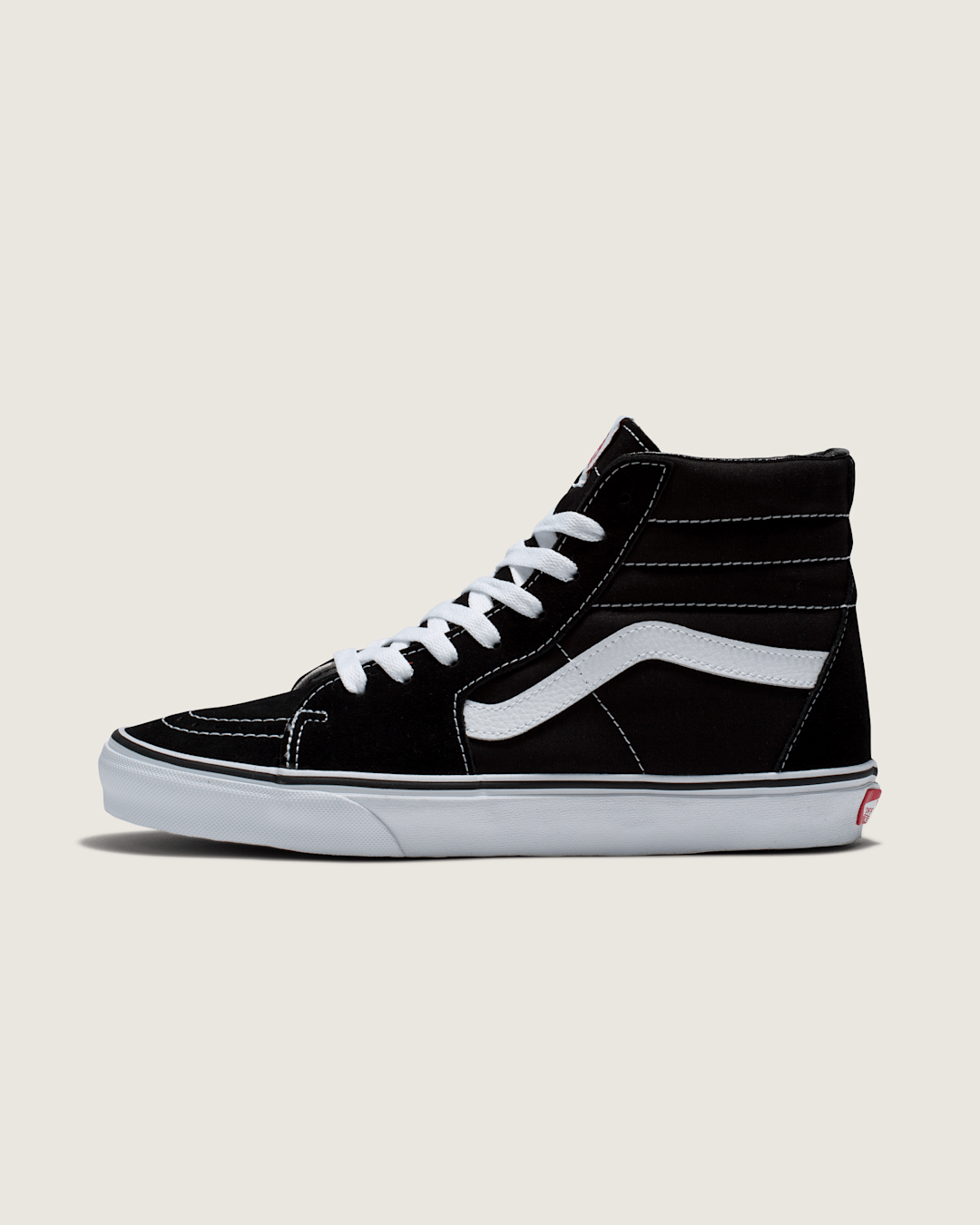Sk8-Hi Black/Black/White Classics Shoe | Vans discount