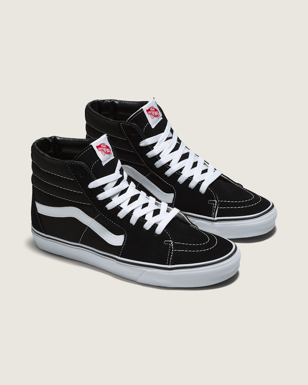 Sk8-Hi Black/Black/White Classics Shoe | Vans discount