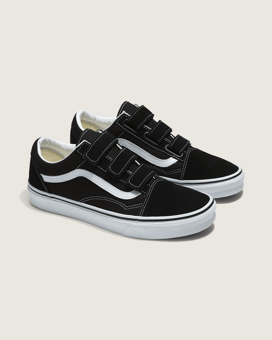 Old Skool V Suede/Canvas black/True White Classics Shoe | Vans sale