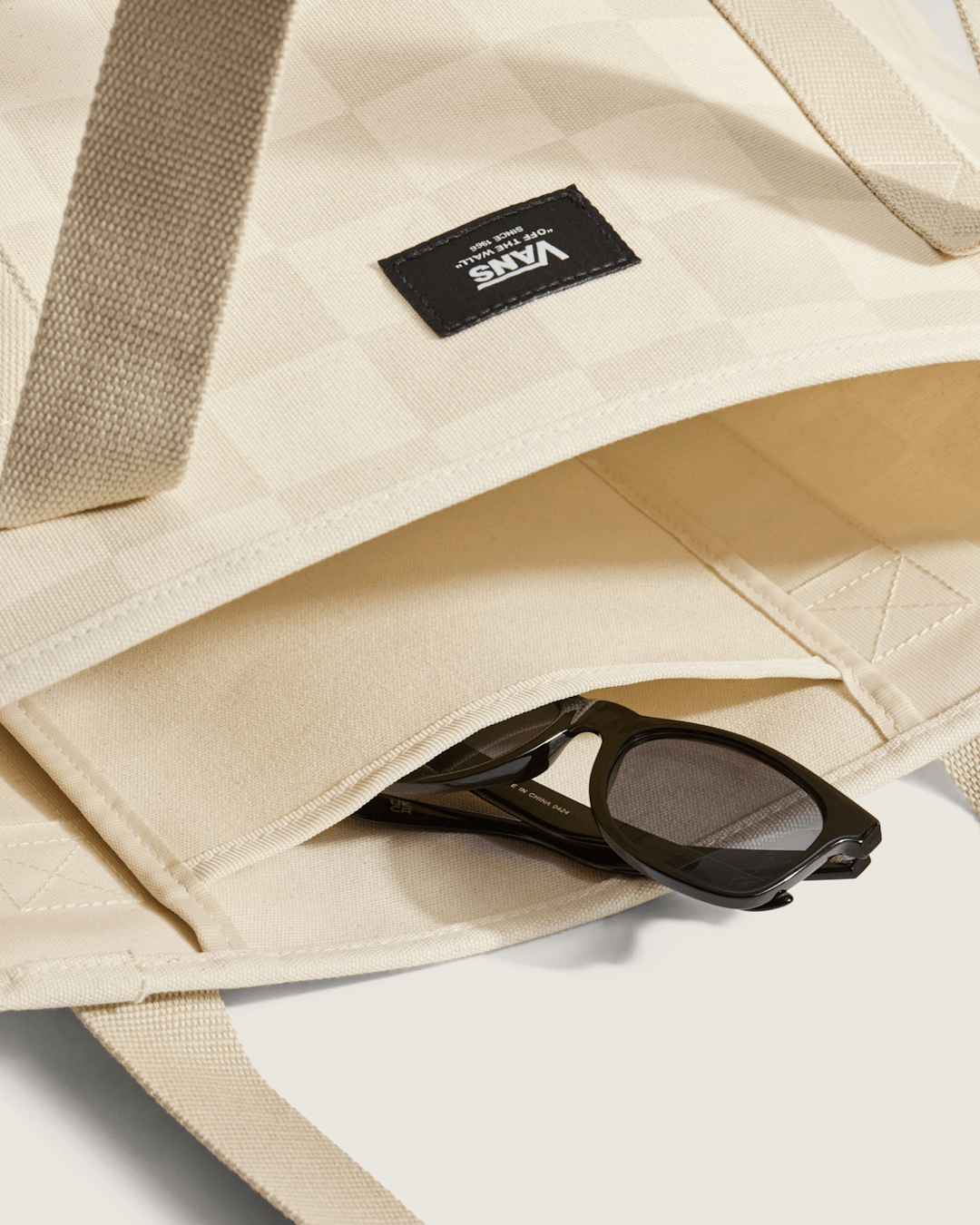 Pergs Tote Bag in Oatmeal Beige | Vans near me