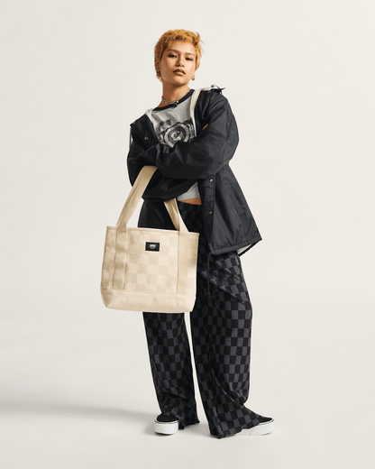 Pergs Midi Tote Bag in Oatmeal Beige | Vans sale