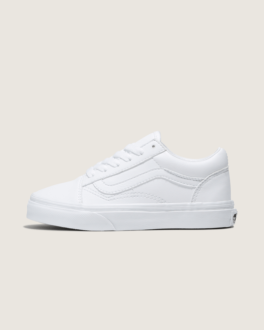 Old Skool Shoe in True White | Vans near me