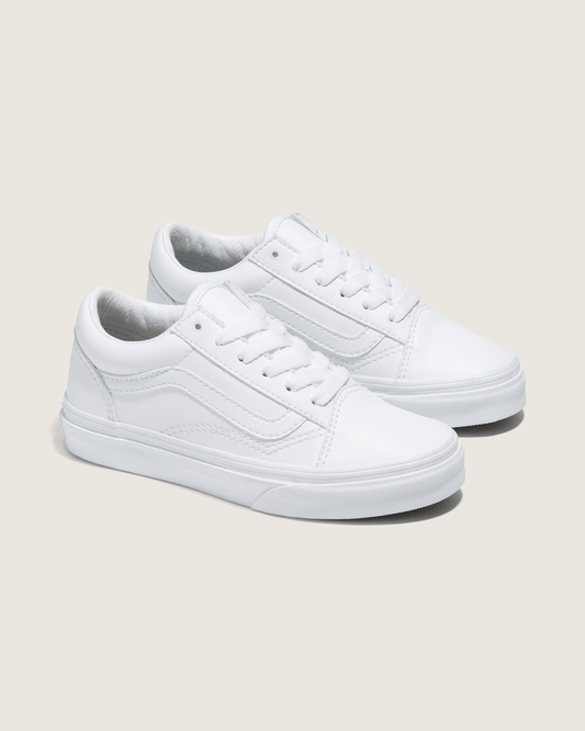 Old Skool Shoe in True White | Vans near me