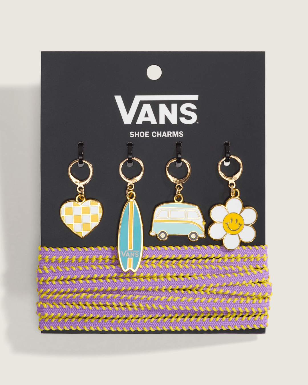 Vans Retro California Shoe Charm Set in Yellow | Vans discount