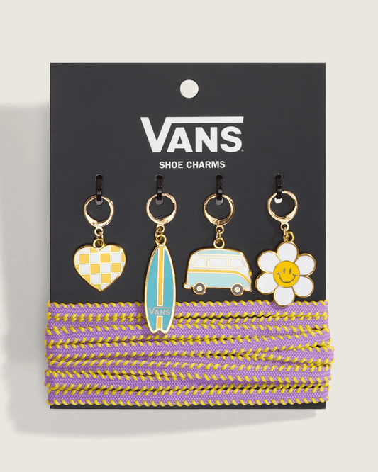 Vans Retro California Shoe Charm Set in Yellow | Vans discount