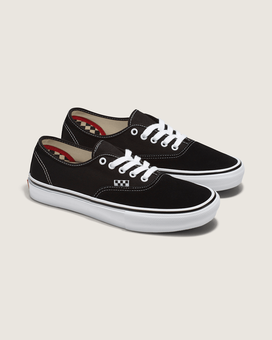 Skate Authentic Black/White Skate Shoe | Vans online