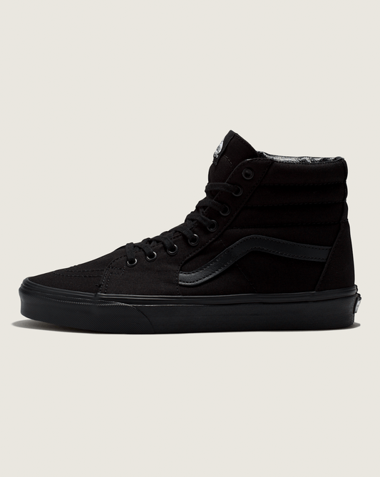 Sk8-Hi Wide Canvas Black/Black Classics Shoe | Vans discount