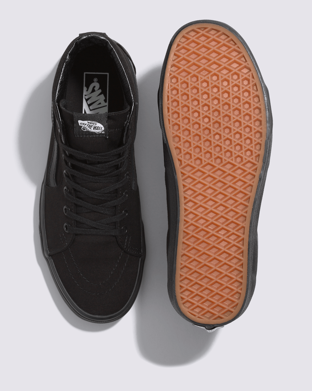 Sk8-Hi Wide Canvas Black/Black Classics Shoe | Vans discount
