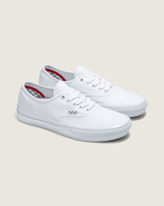 Skate Authentic True White Skate Shoe | Vans outlet