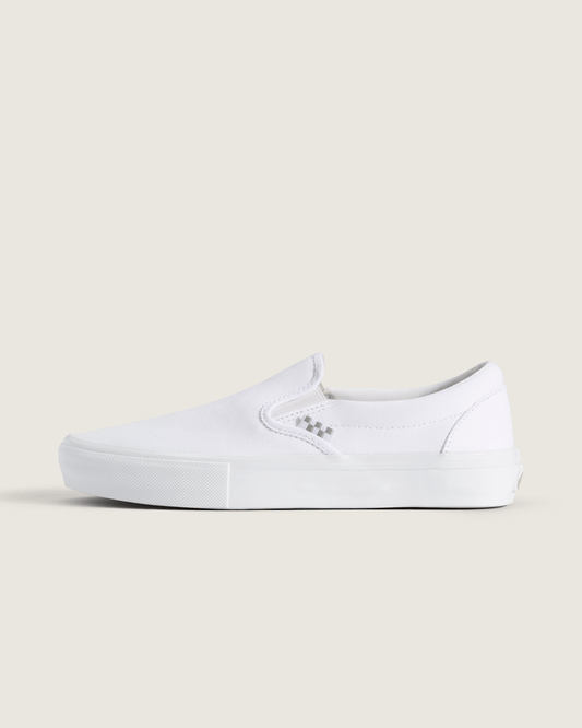 Skate Slip-On True White Skate Shoe | Vans discount