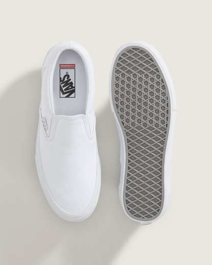 Skate Slip-On True White Skate Shoe | Vans discount