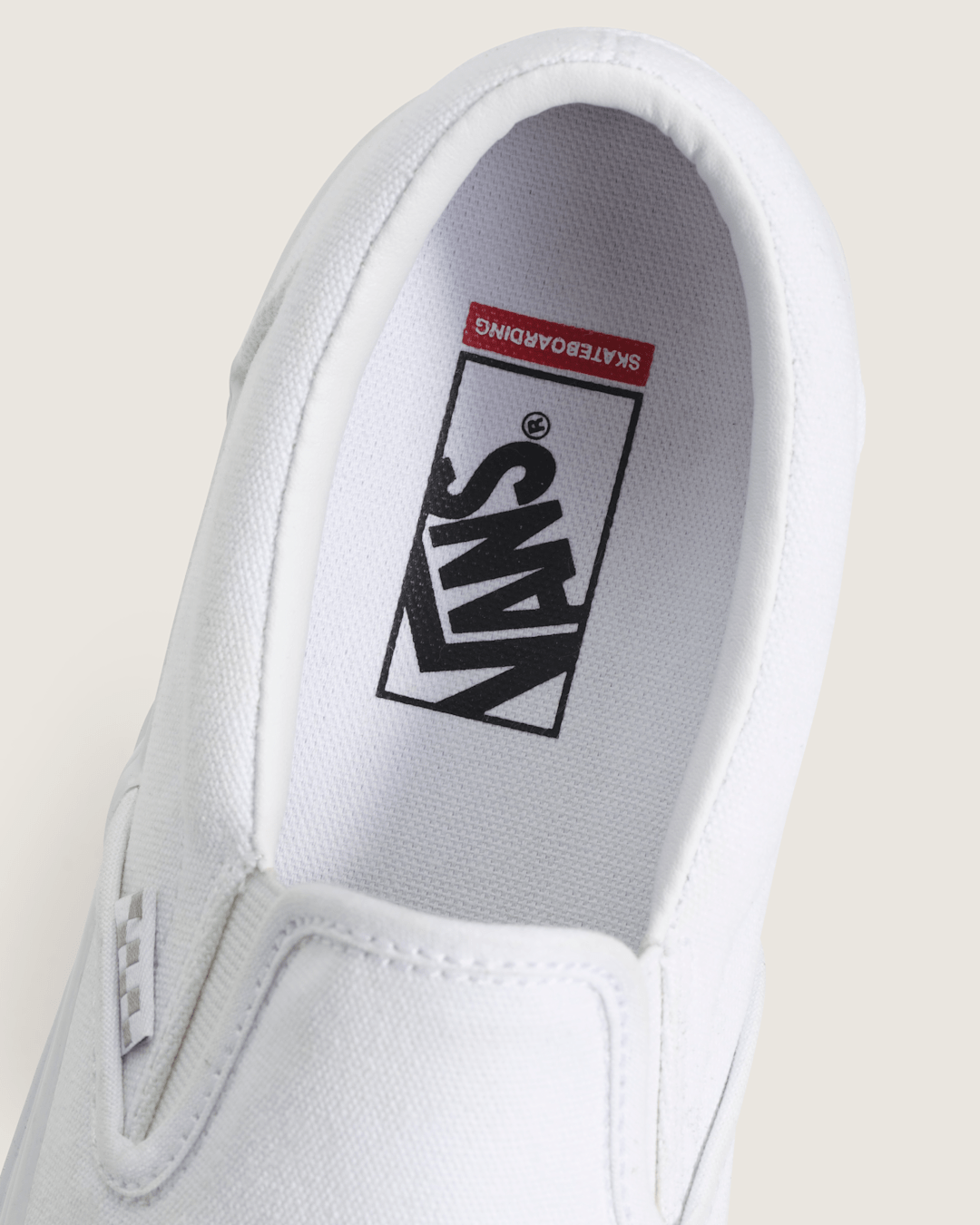 Skate Slip-On True White Skate Shoe | Vans discount