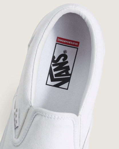 Skate Slip-On True White Skate Shoe | Vans discount