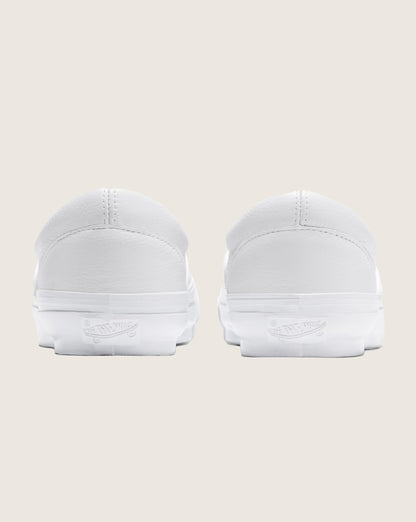 Premium Classic Slip-On Shoe in White | Vans discount