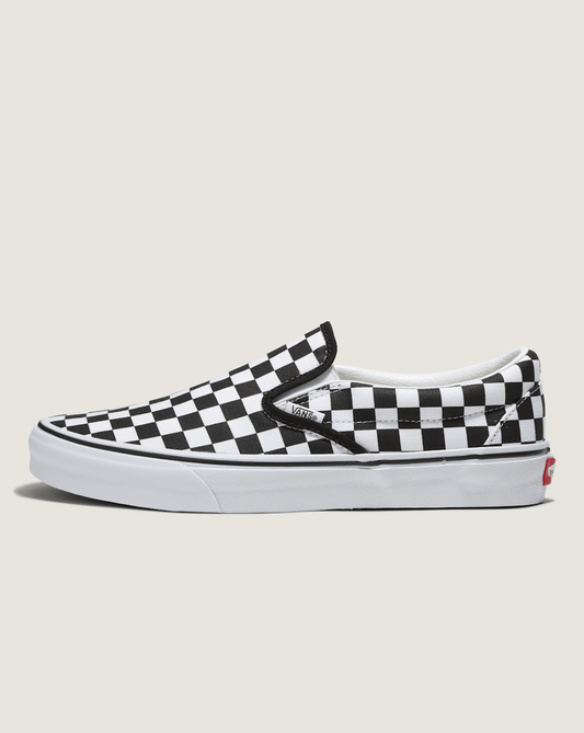 Customs Classic Slip-On Checkerboard Wide Shoe in Customs | Vans on sale