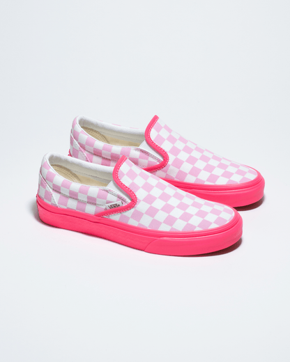 Customs Classic Slip-On Checkerboard Wide Shoe in Customs | Vans sale