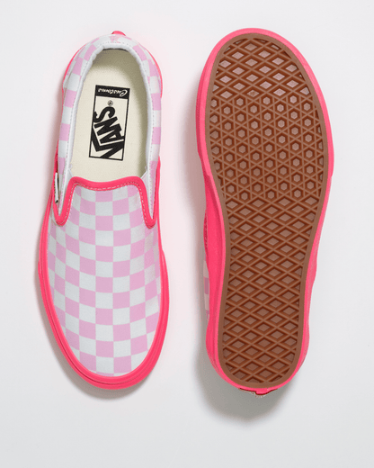 Customs Classic Slip-On Checkerboard Wide Shoe in Customs | Vans sale