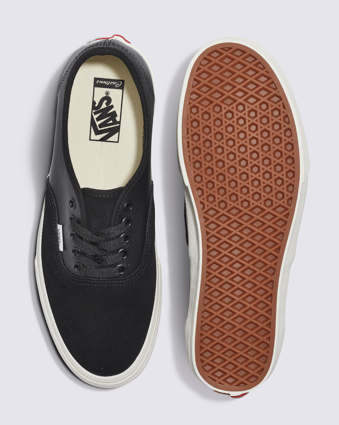Customs Authentic Leather Shoe in Customs | Vans discount