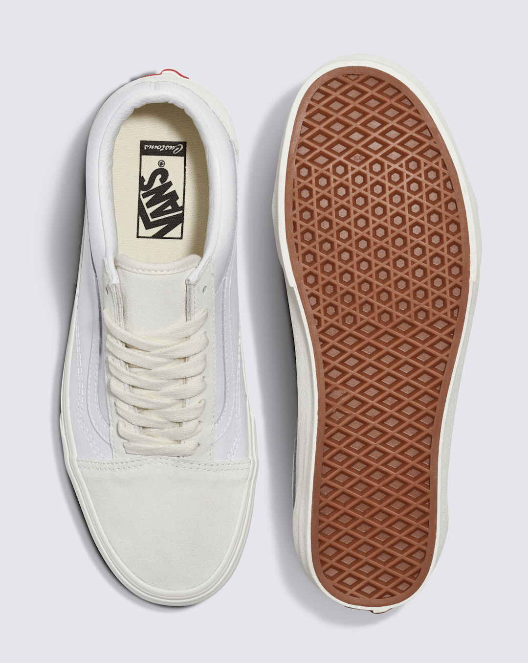 Customs Old Skool Leather Shoe in Customs | Vans discount