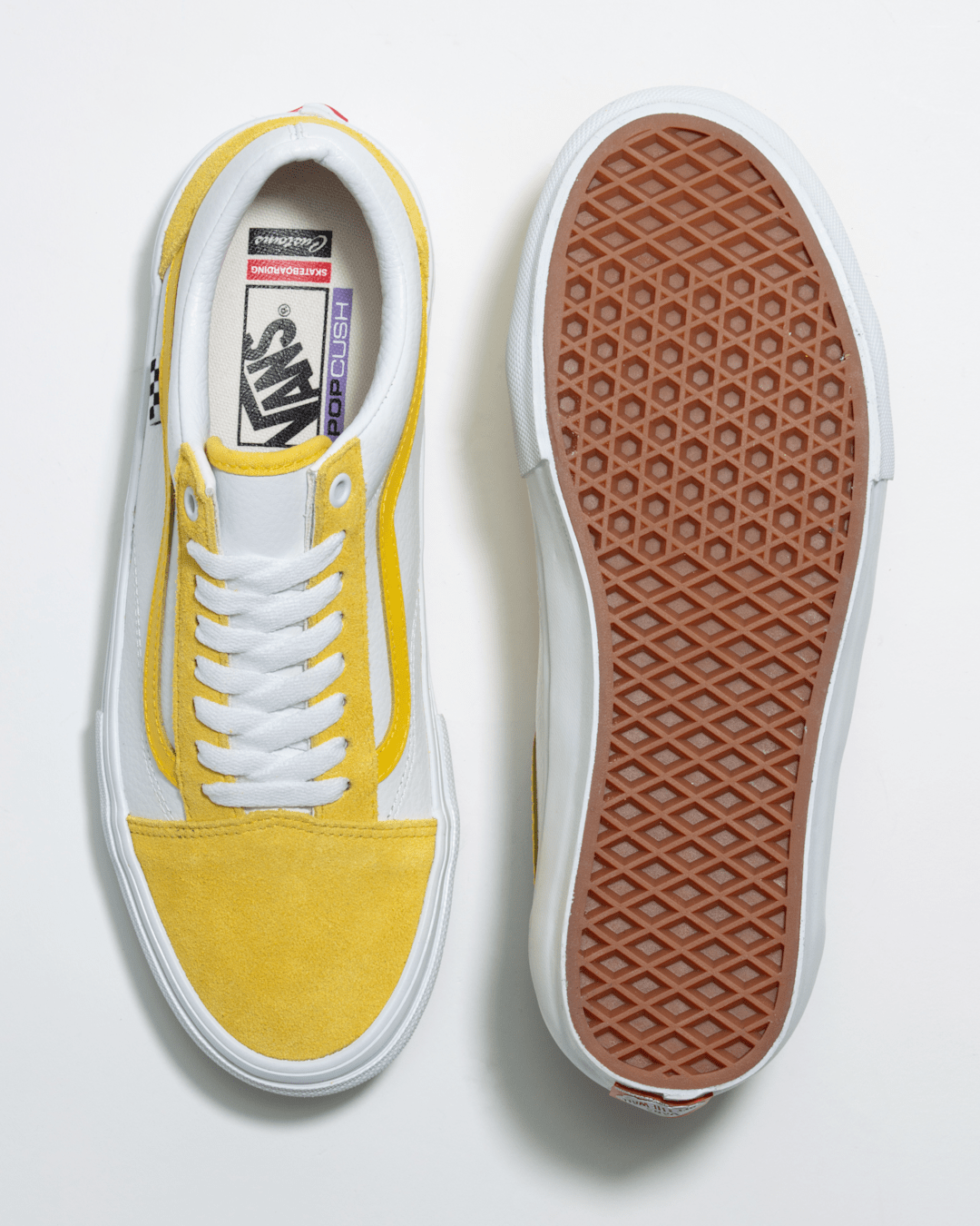 Customs Skate Old Skool Leather Shoe in Customs | Vans near me