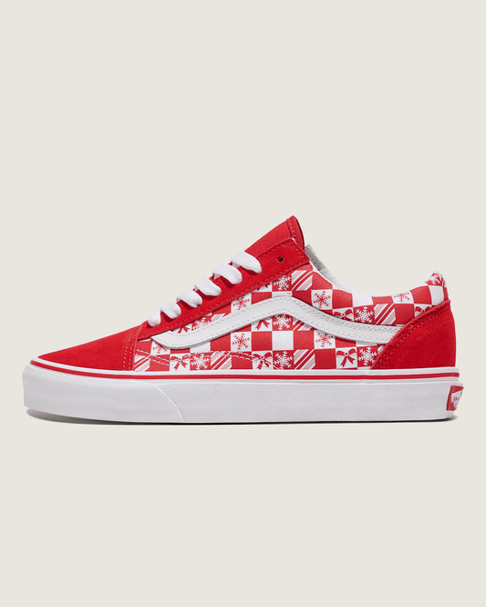 Customs Old Skool Holiday Checkerboard Shoe in Customs | Vans sale