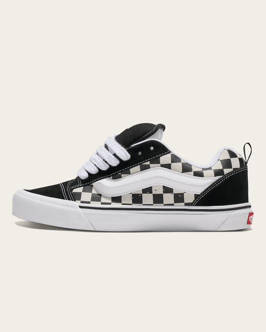 Knu Skool Checkerboard Shoe in Checkerboard Black / True White | Vans discount