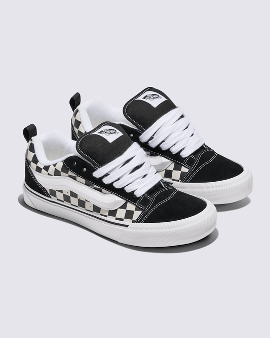 Knu Skool Checkerboard Shoe in Checkerboard Black / True White | Vans discount