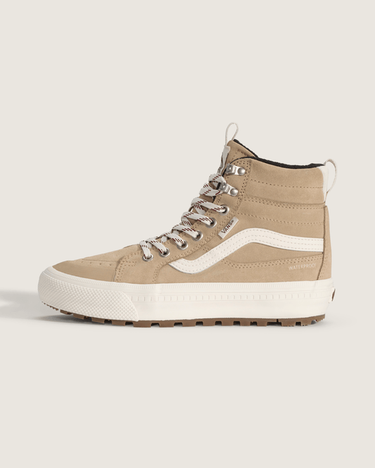 Sk8-Hi Waterproof Insulated Shoe in Brown / White | Vans discount