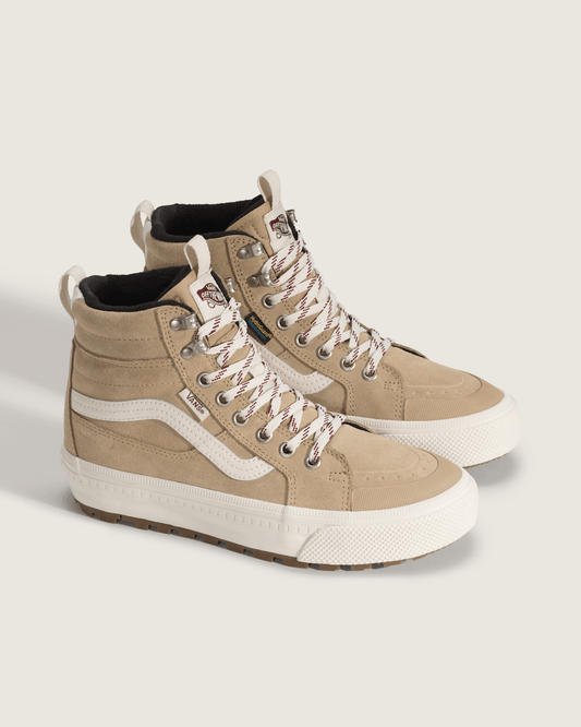 Sk8-Hi Waterproof Insulated Shoe in Brown / White | Vans discount