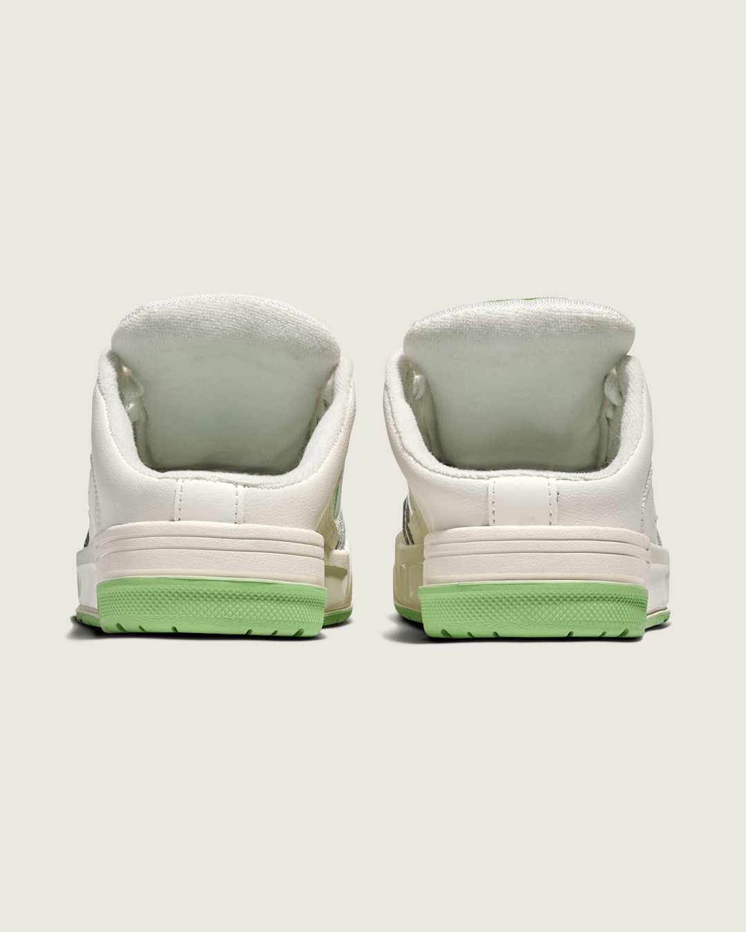 Upland Mule Shoe in Off White / Green | Vans discount