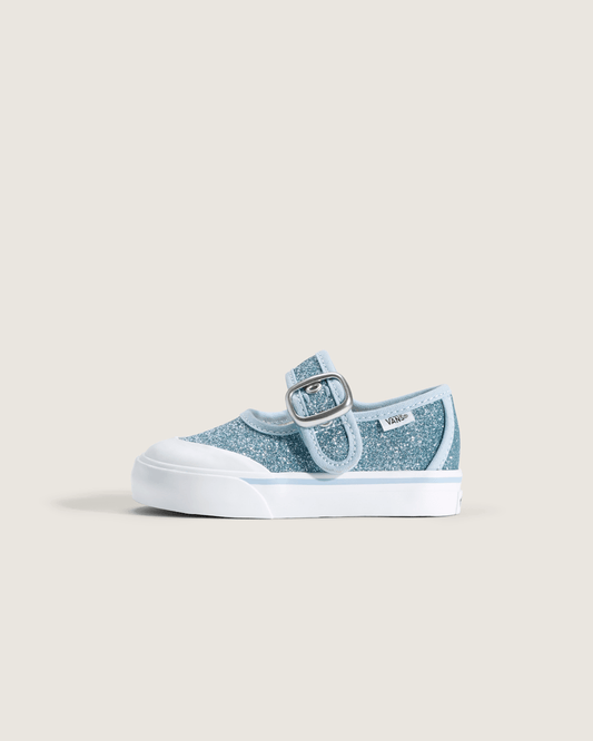 Toddler Mary Jane Shoe in Glitter Cloud Blue | Vans near me