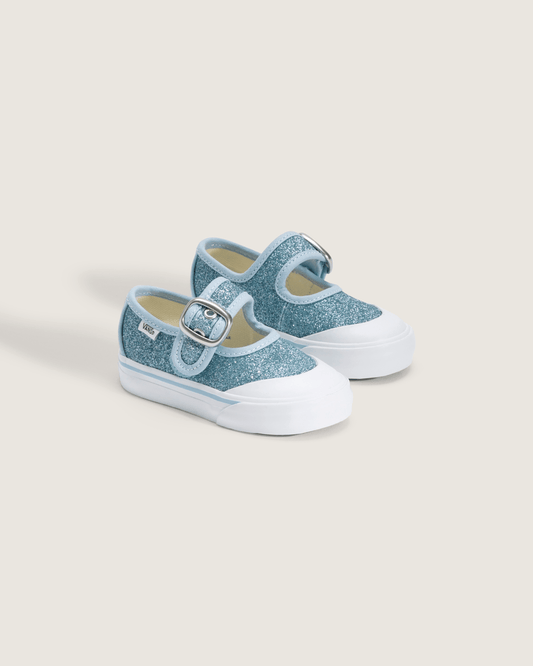 Toddler Mary Jane Shoe in Glitter Cloud Blue | Vans near me
