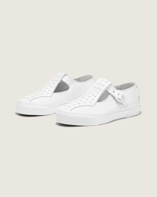 Premium Mary Jane Pearlized Shoe in White | Vans on sale