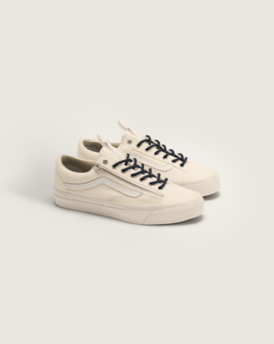 Premium Old Skool Zip Shoe in Ice White | Vans outlet