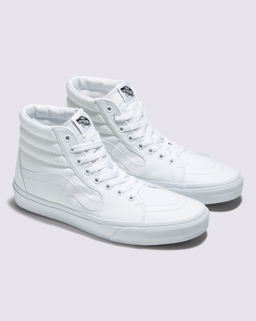 Sk8-Hi Wide Canvas True White Classics Shoe | Vans sale
