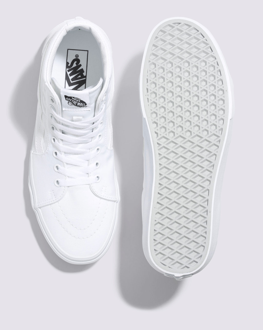 Sk8-Hi Wide Canvas True White Classics Shoe | Vans sale