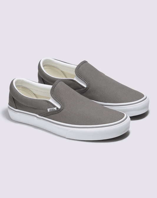 Customs Classic Slip-On Wide Shoe in Frost Grey | Vans on sale
